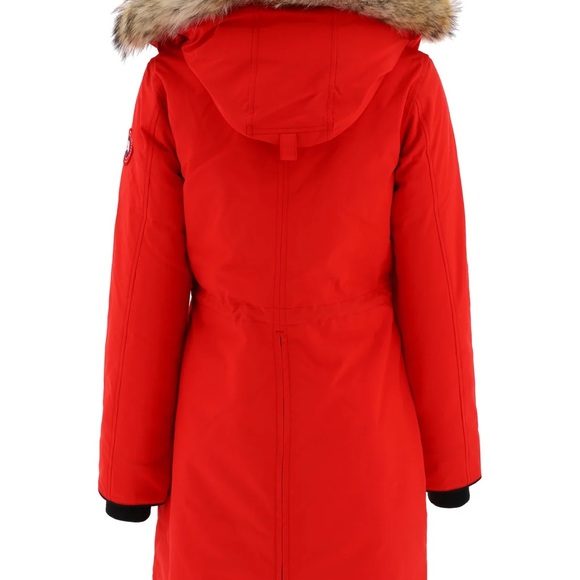 Red Canada Goose Jacket Size Small - Picture 9 of 10